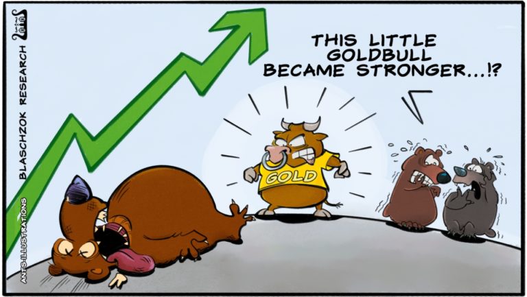 Der junge Goldbullenmarkt gewinnt an Stärke.