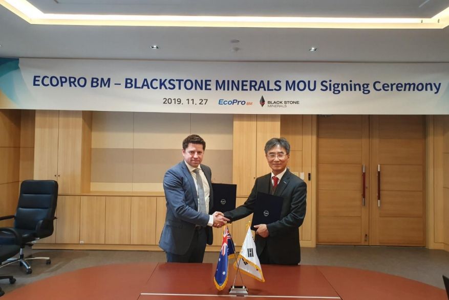 Blackstone Minerals unterzeichnet Aktienkaufvertrag mit Kathodenhersteller
