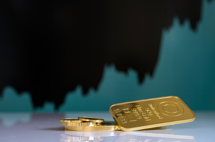Gold haussiert – Aktien- und Anleihenmarkt fallen – Kriegsangst treibt Edelmetallpreise