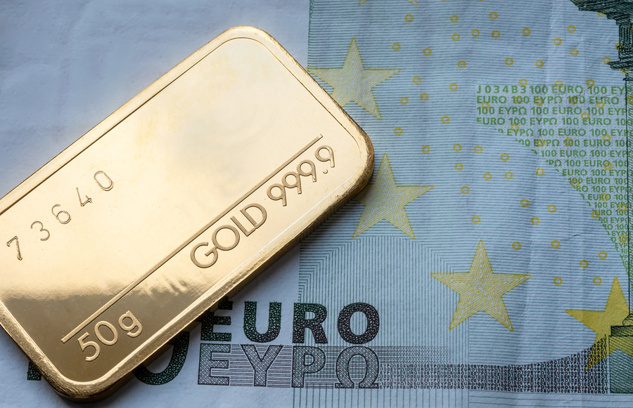 Euro stürzt ab, während Gold auf Allzeithoch klettert