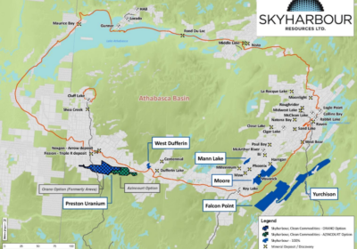 Skyharbour Resources: Vorbereitungen f&uuml;r Bohrprogramm auf dem &bdquo;Moore Uranium Projekt&ldquo;