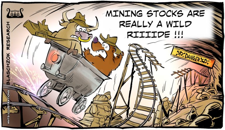 Minenaktien sind sehr volatil, doch in den nächsten Jahren könnte es eine Hausse der Minen in der Stagflation geben