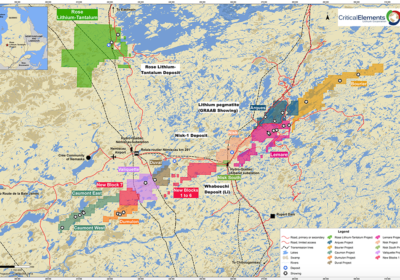 Neues Lithium-Projekt für Lomiko Metals in Québec