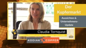 Interview mit Kodiak Copper: Claudia Tornquist über den Kupfermarkt und die Exploration von „MPD”