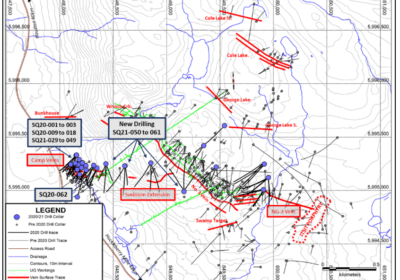 Equity Metals: Neue hochgradige Goldergebnisse von „Camp Vein“