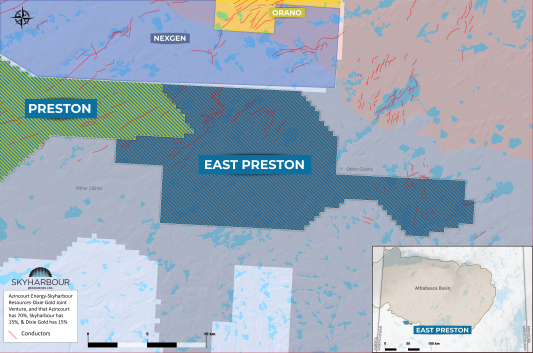 Skyharbour Resources: Partner Azincourt Energy vergrößert Alterationszone auf „East Preston“