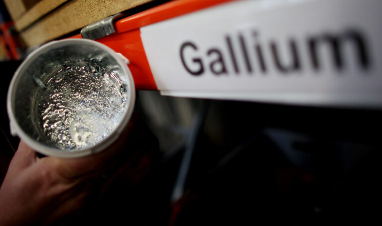 Gallium: Chinas Exportkontrolle zeigt Wirkung