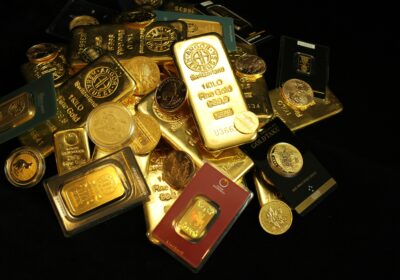 Der Goldpreis f&auml;llt, Handel in Asien lebt auf
