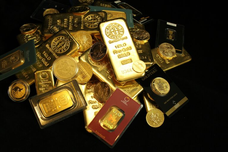 Der Goldpreis f&auml;llt, Handel in Asien lebt auf